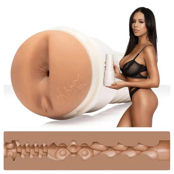 Fleshlight Autumn Falls Peaches - bunda artificial realista (cor natural)