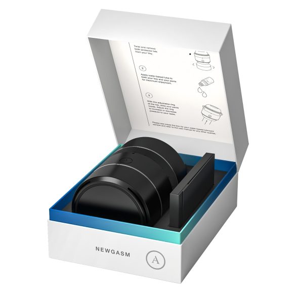 Arcwave Voy - masturbador masculino rotativo com pressão - preto