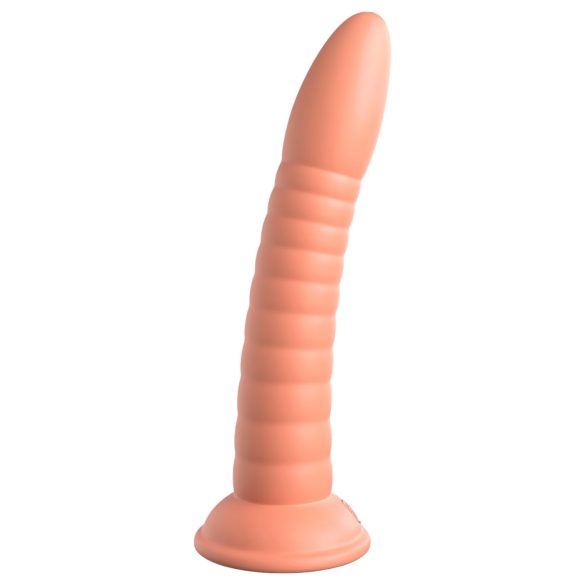 Dillio Wild Thing - dildó com sulcos (19cm) - laranja
