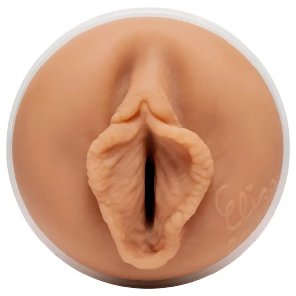 Fleshlight Eliza Ibarra Ethereal - vagina artificial realista (cor natural)