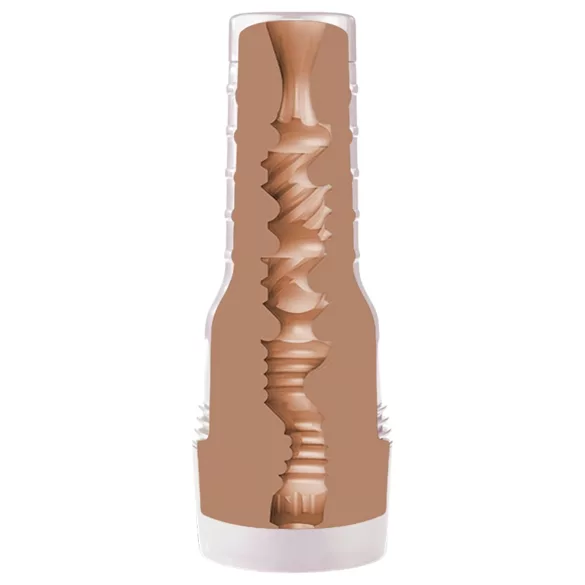 Fleshlight Eliza Ibarra Ethereal - vagina artificial realista (cor natural)