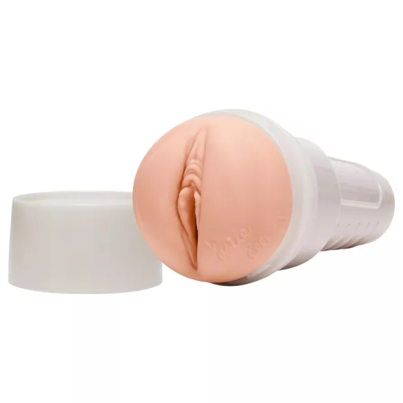 Fleshlight Kenzie Reeves Creampuff - masturbador vaginal realístico cor natural