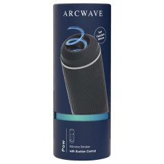   Arcwave Pow - masturbador masculino manual com sucção - preto
