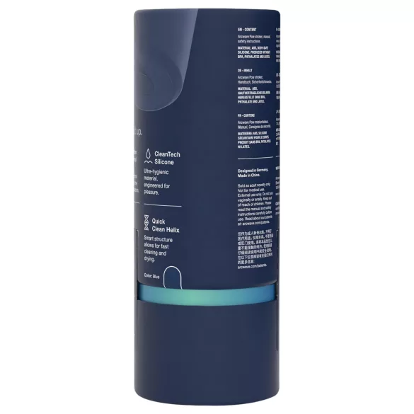 Arcwave Pow - masturbador manual com sucção - azul