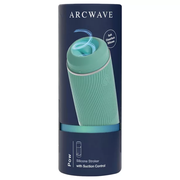 Arcwave Pow - masturbador de sucção manual (verde)
