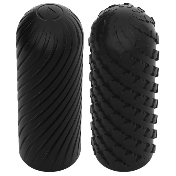 Arcwave Ghost - masturbador masculino de bolso reversível - silicone preto