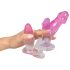 Crystal Clear - kit plug anal iniciantes - 3 peças - transparente pink