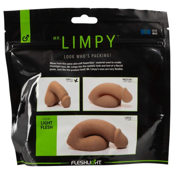 Mr. Limpy - dildo realista pequeno - cor natural