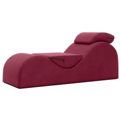   Liberator Esse Lounger - poltrona tantra ajustável 3 peças - vermelho