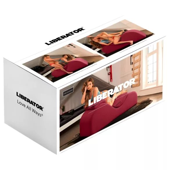 Liberator Esse Lounger - poltrona tantra ajustável 3 peças - vermelho