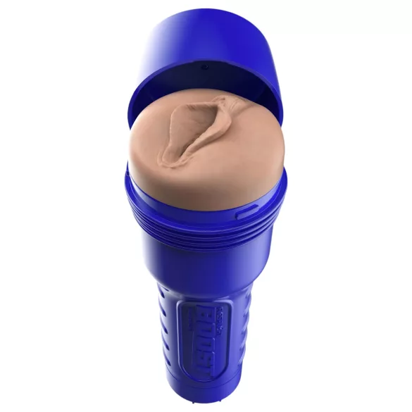 Fleshlight Boost Bang - masturbador vagina realista - cor natural