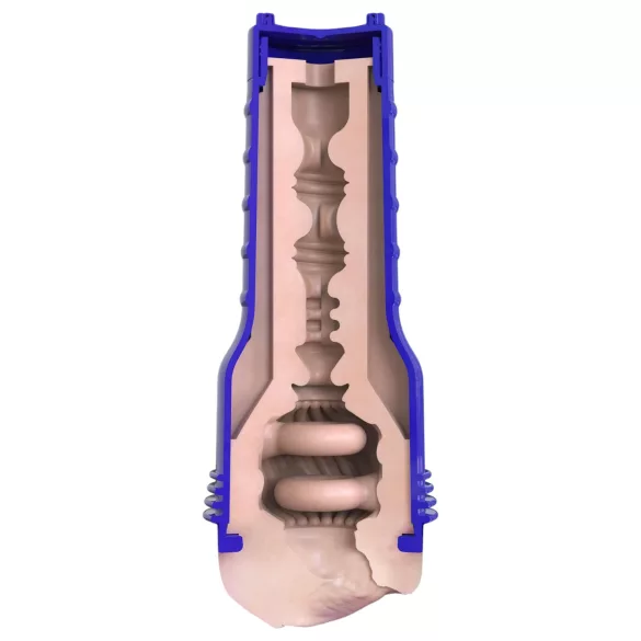 Fleshlight Boost Bang - masturbador vagina realista - cor natural