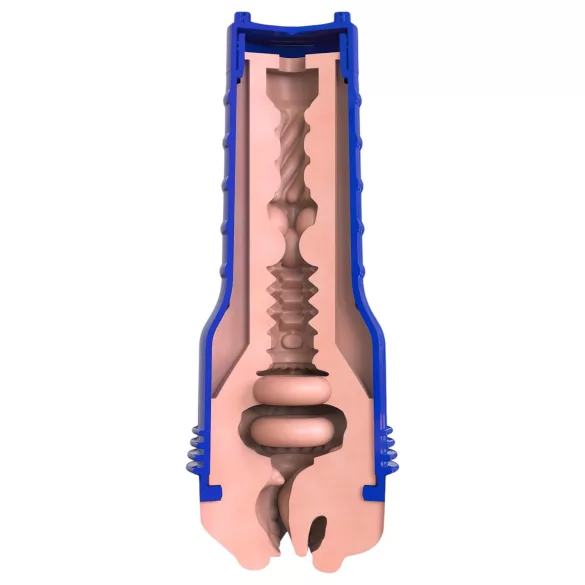 Fleshlight - masturbador boca realista - sensação oral - cor natural