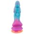 Beasty Cocks - dildo alienígena silicone - azul laranja