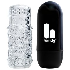   The Handy - masturbador masculino - textura TrueGrip Gen 2 - transparente