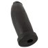 Realistixxx Real Giant - dildo realista grande - 30 cm - preto