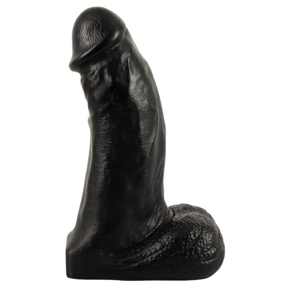 Realistixxx Real Giant - dildo realístico com testículos - 22 cm - preto