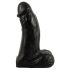 Realistixxx Real Giant - dildo realístico com testículos - 22 cm - preto