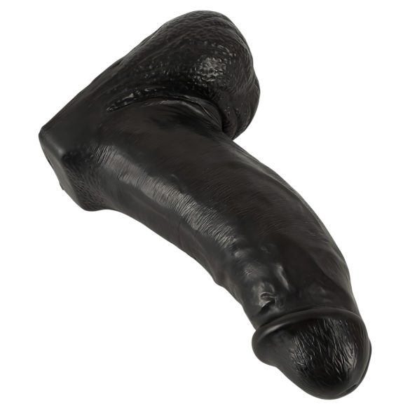 Realistixxx Real Giant - dildo realístico com testículos - 22 cm - preto