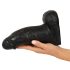 Realistixxx Real Giant - dildo realístico com testículos - 22 cm - preto