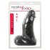Realistixxx Real Giant - dildo realístico com testículos - 22 cm - preto