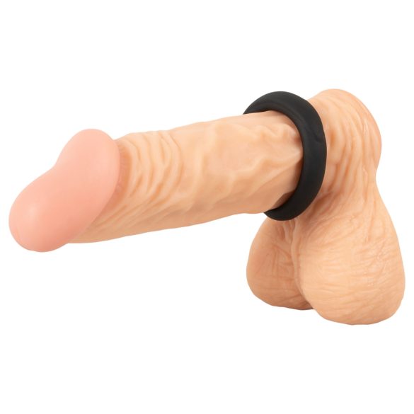 Erecto - anel peniano - silicone preto