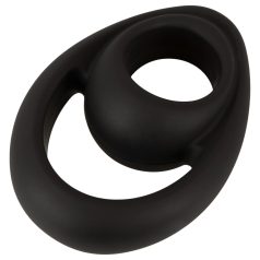 Erecto - anel peniano e para escroto - silicone preto