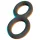 Erecto - anel peniano duplo - silicone preto