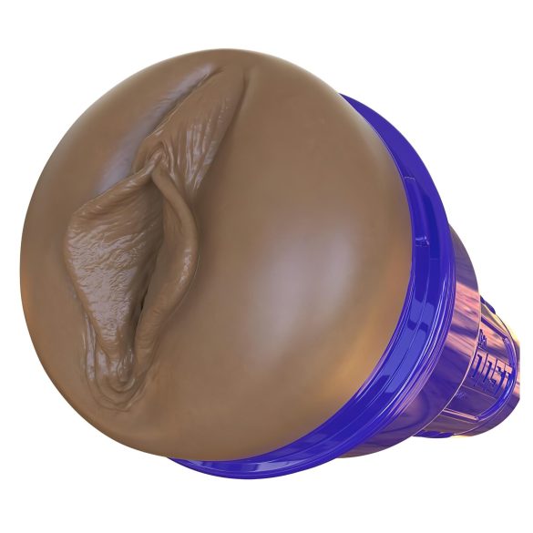 Fleshlight Boost Bang - masturbador tipo vagina realista - cor marrom