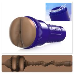   Fleshlight Boost Blast - masturbador masculino ânus realista - marrom