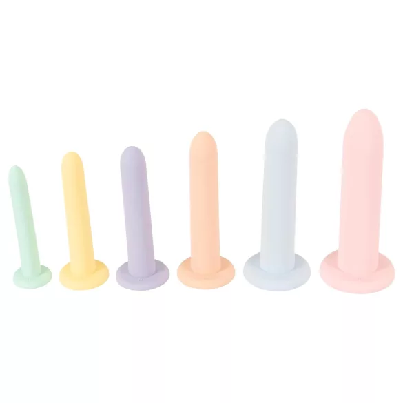 Six in a Row - kit de treinamento de dildo - 6 peças coloridas