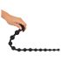 Black Velvets - dildo anal com esferas - silicone preto