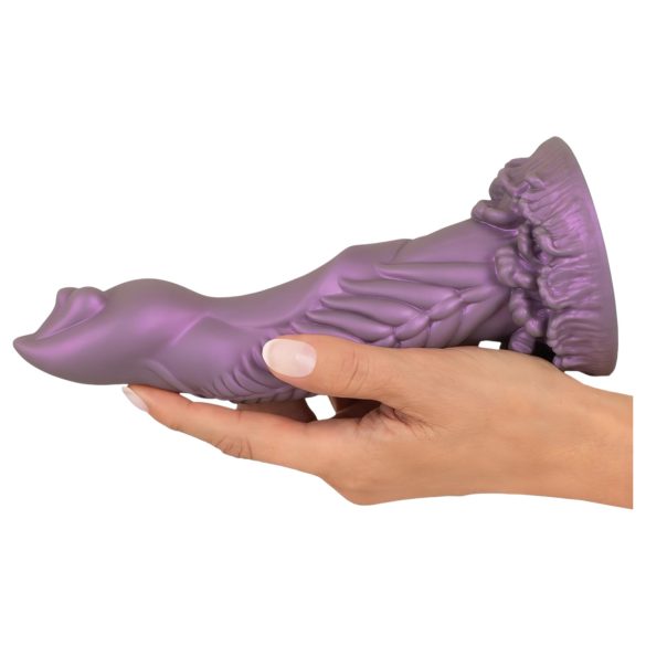 Beasty Cocks Alien Phallus - dildo alienígena - silicone roxo