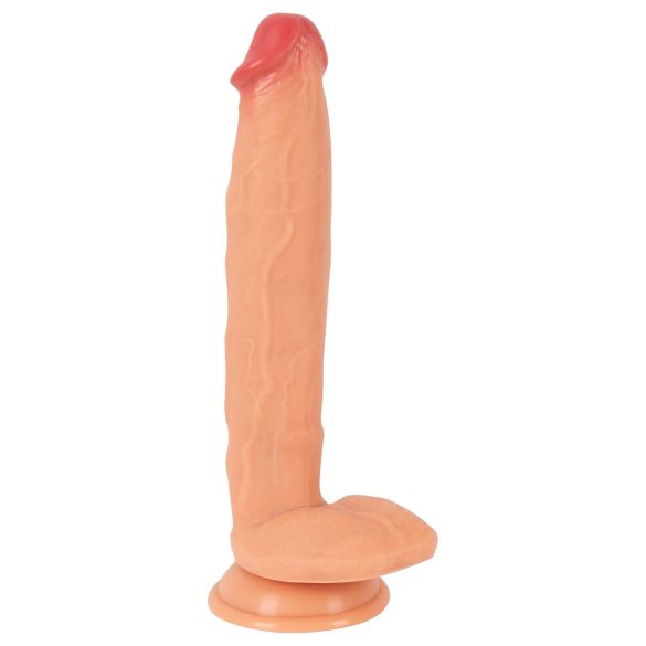 Realistixxx Real Giant - dildo realista grande com escroto - cor natural
