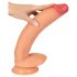 Realistixxx Real Giant - dildo realista grande com escroto - cor natural