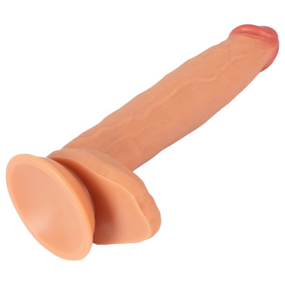 Realistixxx Real Giant - dildo realista grande com escroto - cor natural