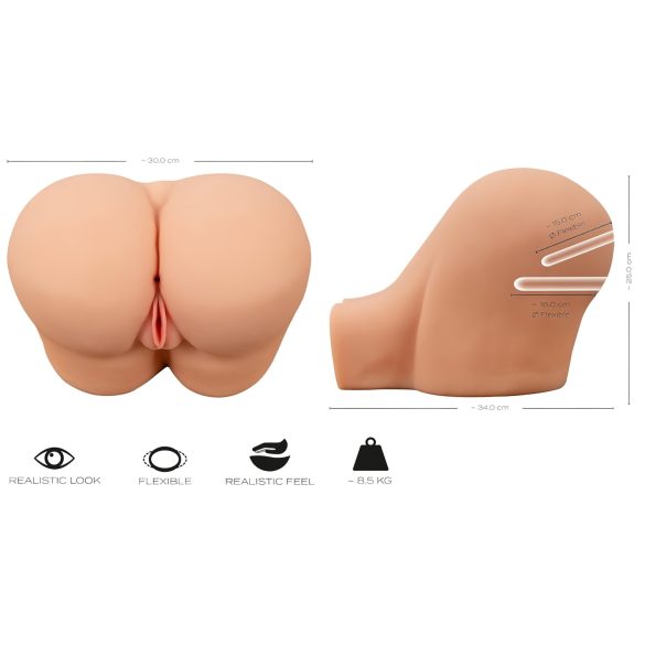 Realistixxx Style V - masturbador torço realístico masculino