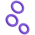 ROMP Remix Trio - anel peniano conjunto - 3 peças - roxo