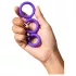 ROMP Remix Trio - anel peniano conjunto - 3 peças - roxo