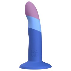 ROMP Piccolo - dildo de silicone flexível - azul e roxo