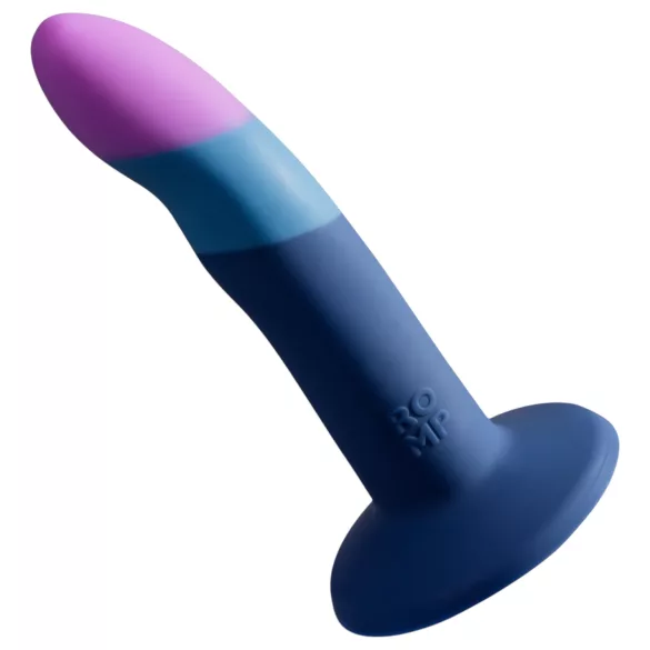 ROMP - kit de pegging - dildo com arnês - preto e azul