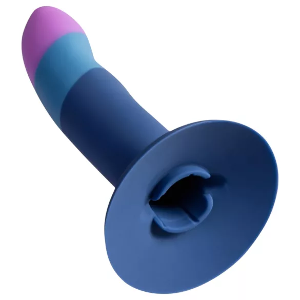 ROMP - kit de pegging - dildo com arnês - preto e azul