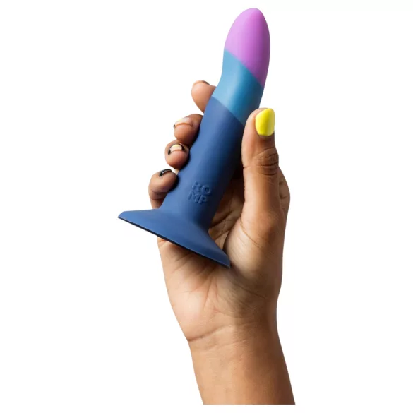 ROMP - kit de pegging - dildo com arnês - preto e azul