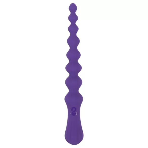 You2Toys - plug anal flexível com esferas - silicone lilás