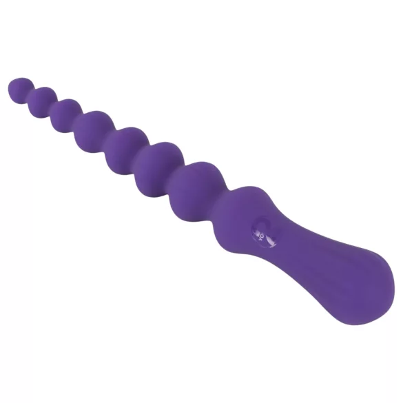 You2Toys - plug anal flexível com esferas - silicone lilás