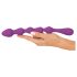 You2Toys - plug anal flexível com bolas - silicone roxo