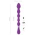 You2Toys - plug anal flexível com bolas - silicone roxo