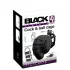 Black Velvets - anel peniano e jaula peniana - silicone preto