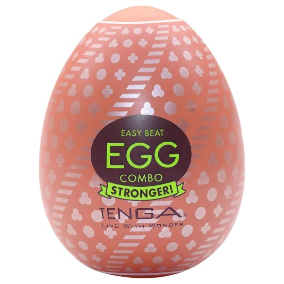 TENGA Egg Combo Stronger - masturbador masculino em formato de ovo (1 unidade)