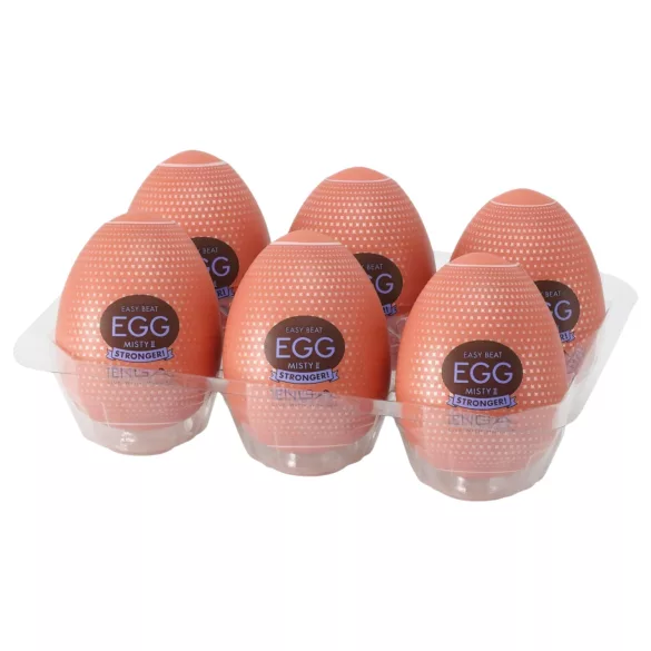 TENGA Egg Misty II Stronger - masturbador masculino ovo - kit com 6 unidades
